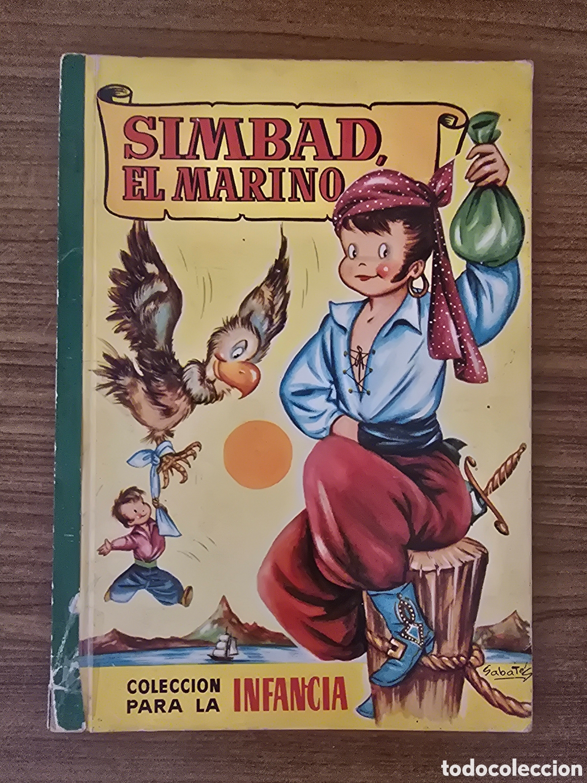 Livros em segunda m&atilde;o: SIMBAD EL MARINO,COLECCION PARA LA INFANCIA,A&Ntilde;O 1959,(EDITORIAL BRUGUERA)