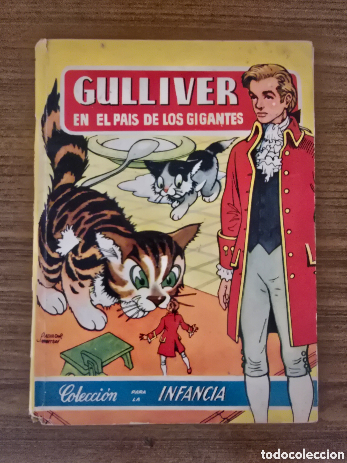 Libri di seconda mano: GULLIVER EN EL PAOS DE LOS GIGANTES,COLECCION PARA LA INFANCIA,A&Ntilde;O 1959,(EDITORIAL BRUGUERA)