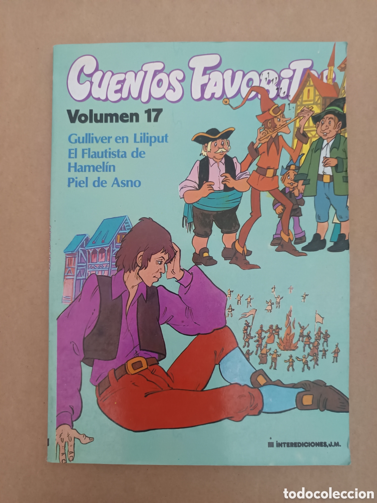 Libros de segunda mano: {&deg;_&deg;} Cuentos Favoritos Volumen 17 (Interediciones J.M., 1985). Por Enrique Ib&aacute;&ntilde;ez e Isabel Ure&ntilde;a.