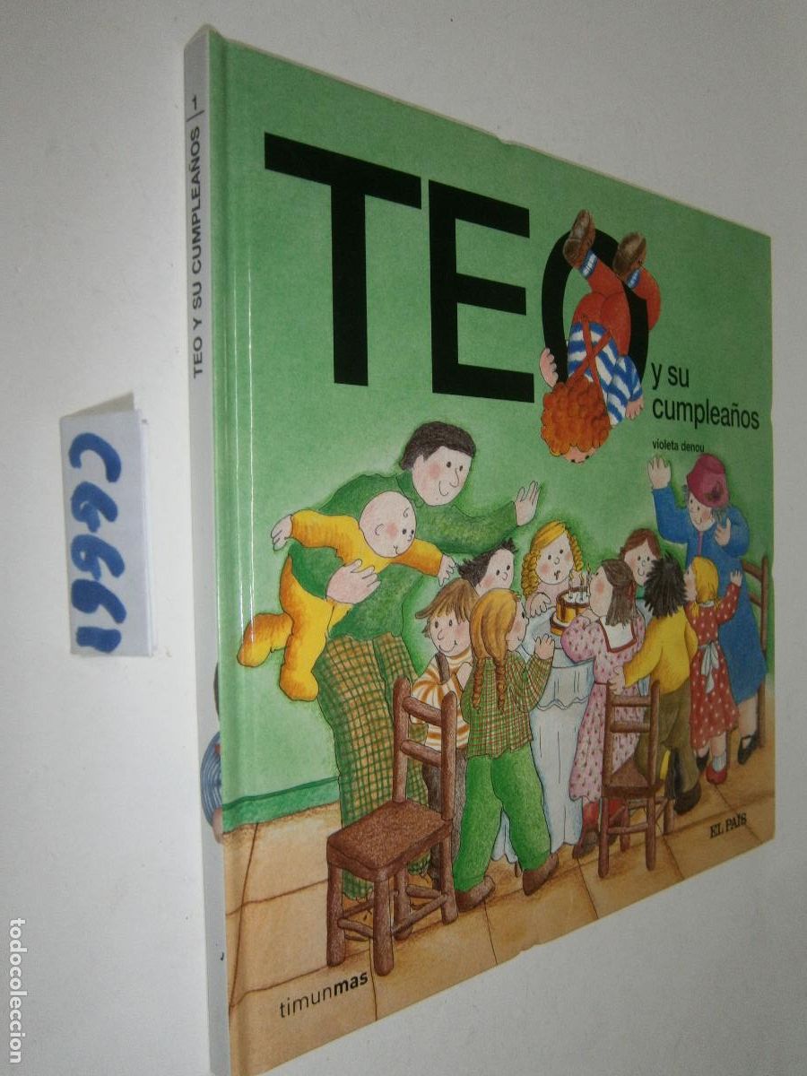 Libros de segunda mano: LIBRO INFANTIL - TEO Y SU CUMPLEA&Ntilde;OS