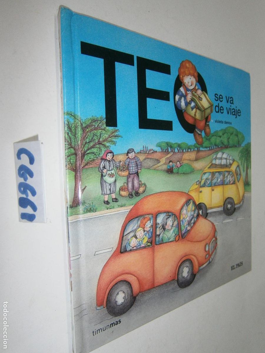 Libros de segunda mano: LIBRO INFANTIL - TEO SE VA DE VIAJE