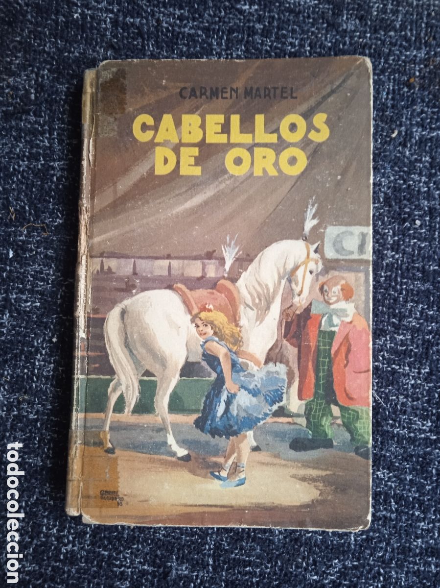 Livros em segunda m&atilde;o: cuento -Cabellos de Oro / Carmen Martel -A&Ntilde;O 1954