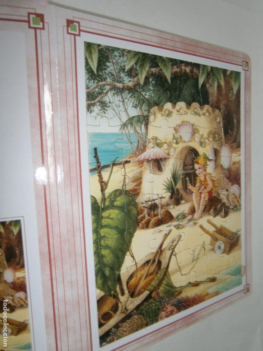 Libros de segunda mano: PUZZLE CUENTOS - SIRENAS (5 PUZZLES) - Foto 2