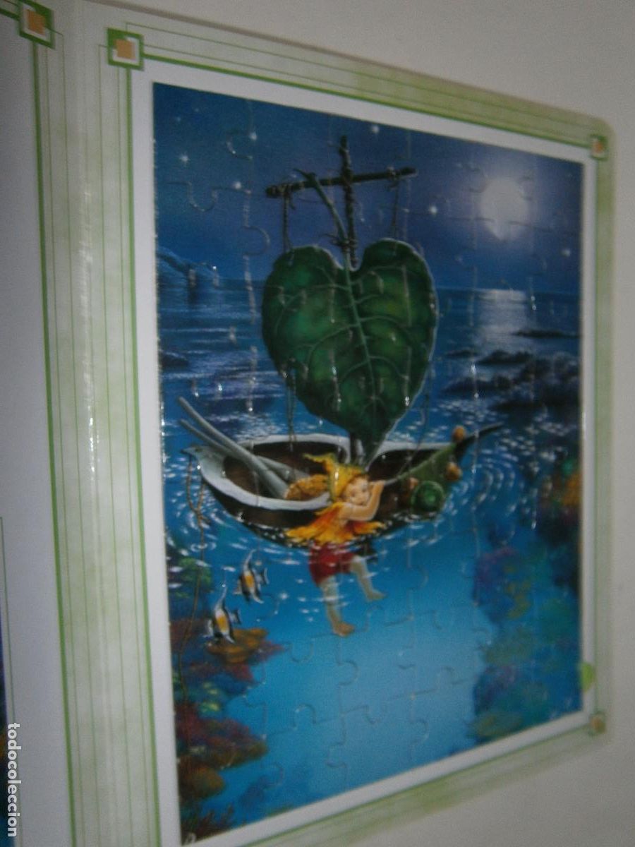 Libros de segunda mano: PUZZLE CUENTOS - SIRENAS (5 PUZZLES) - Foto 3