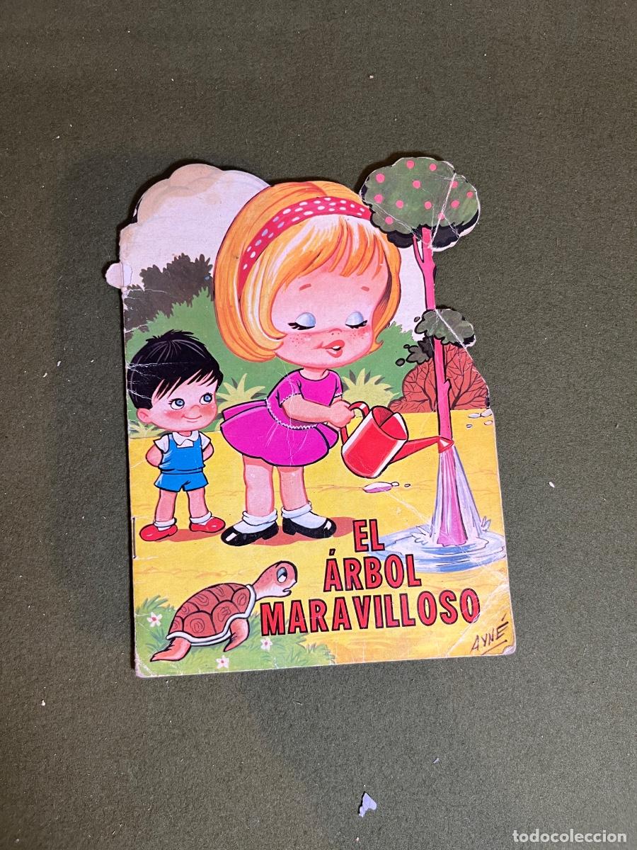 Second hand books: El &Aacute;rbol Maravilloso Cuentos Toray 1972 Cuento Troquelado Antonio Ayn&eacute; Eugenio Sotillos Vintage