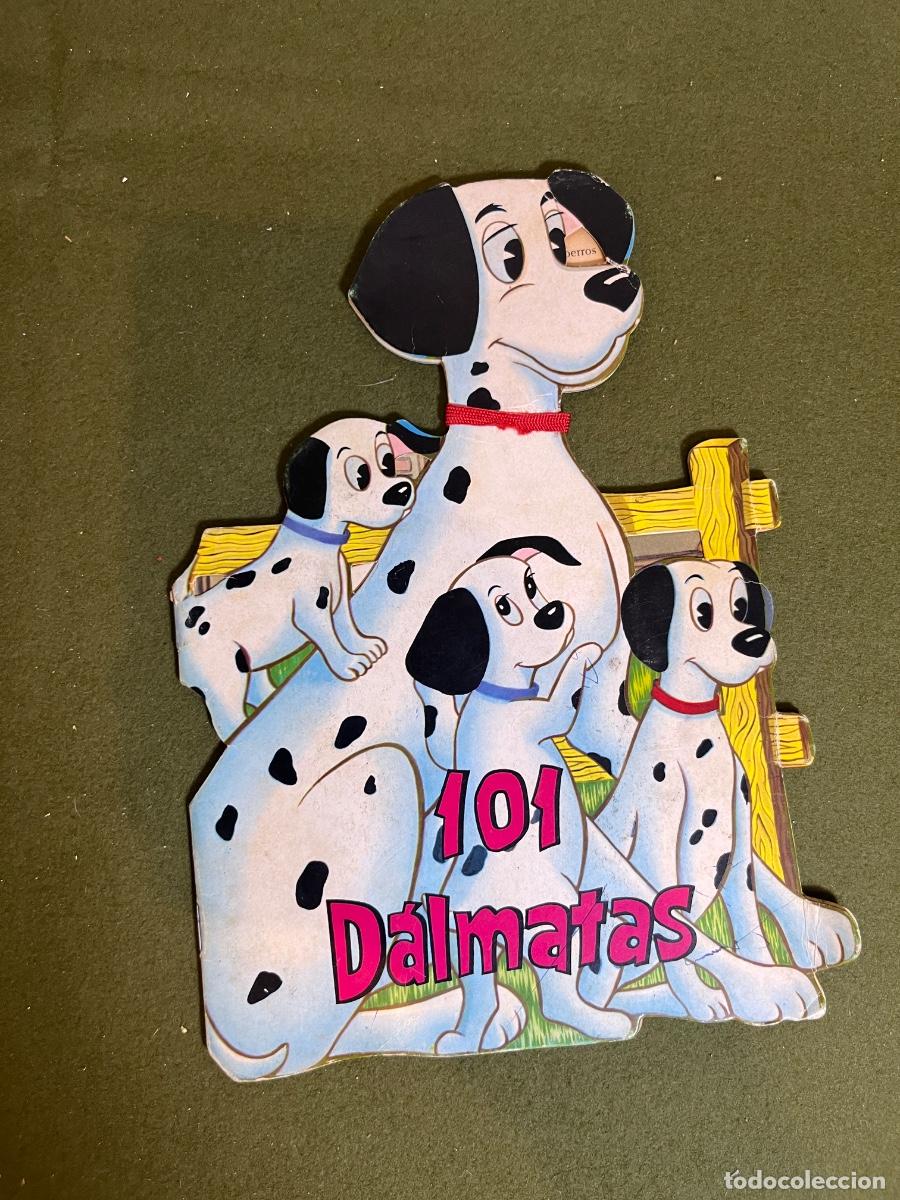 Libros de segunda mano: 101 D&aacute;lmatas Cuento Troquelado Disney Edigraf 1971 Pongo Perdita Vintage