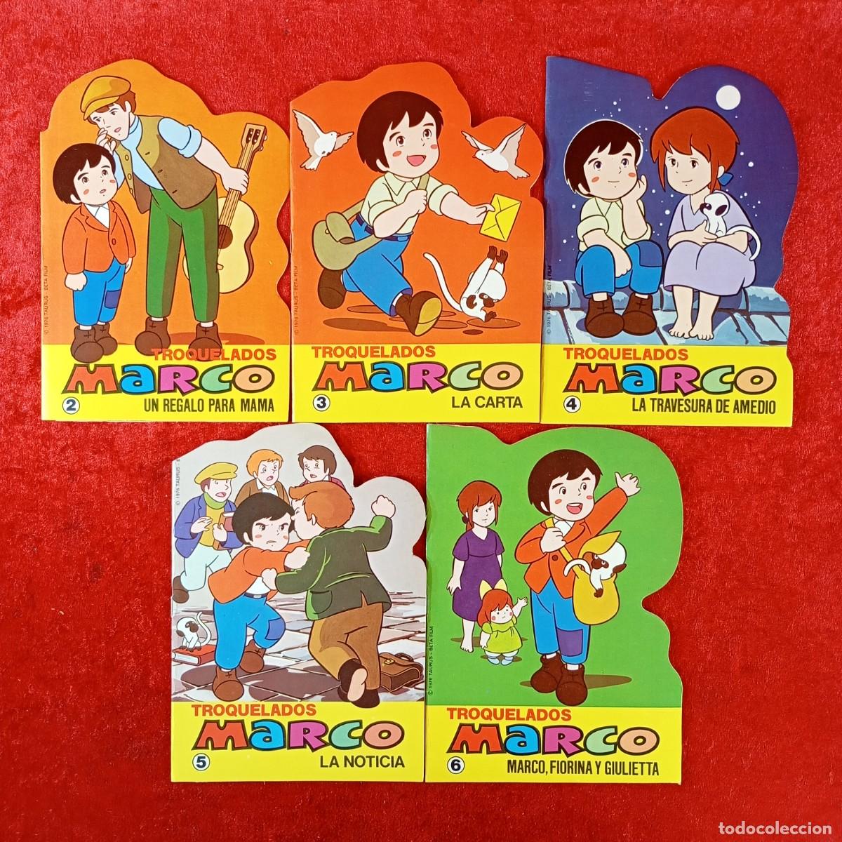 Libros de segunda mano: TROQUELADOS MARCO - TAURUS-BETA FILM - LOTE 5 CUENTOS: N&Uacute;MEROS 2, 3, 4, 5, 6 / 393