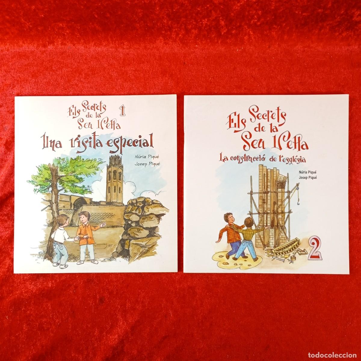 Libros de segunda mano: ELS SECRETS DE LA SEU VELLA - N&Uacute;RIA PIQU&Eacute;, JOSEP PIQU&Eacute; - N&ordm; 1 Y 2 - FIRMADOS - LOTE 2 CUENTOS / 415