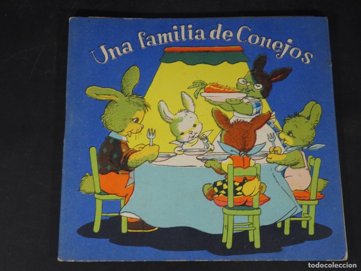 Libros de segunda mano: ANTIGUO CUENTO,UNA FAM&Iacute;LIA DE CONEJOS, ILUSTRADO X J.FERRANDIZ ,COLECCI&Oacute;N ENANITO, BAGU&Ntilde;A, VER FOTOS