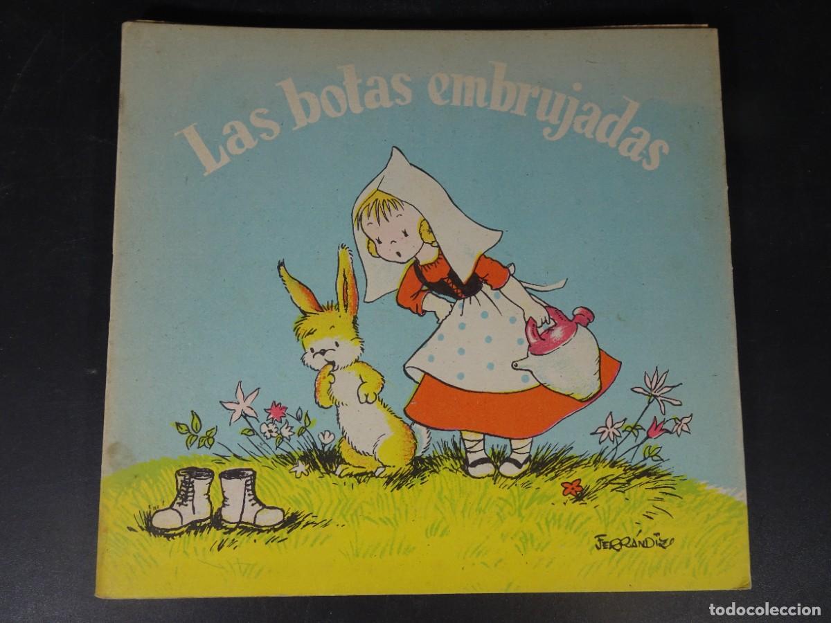 Libros de segunda mano: ANTIGUO CUENTO, LAS BOTAS EMBRUJADAS, ILUSTRADO X J.FERRANDIZ ,COLECCI&Oacute;N ENANITO, BAGU&Ntilde;A, VER FOTOS