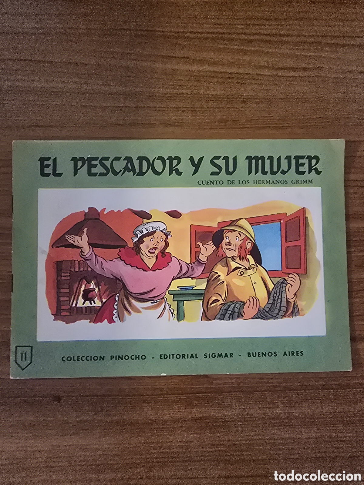 Libri di seconda mano: EL PESCADOR Y SU MUJER,COLECCION PINOCHO NUMERO 11,(EDITORIAL SIGMAR)