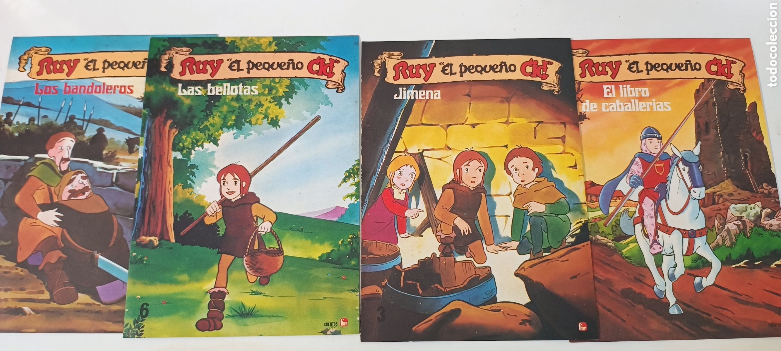 Libros de segunda mano: Ruy el peque&ntilde;o Cid cuentos - Foto 1