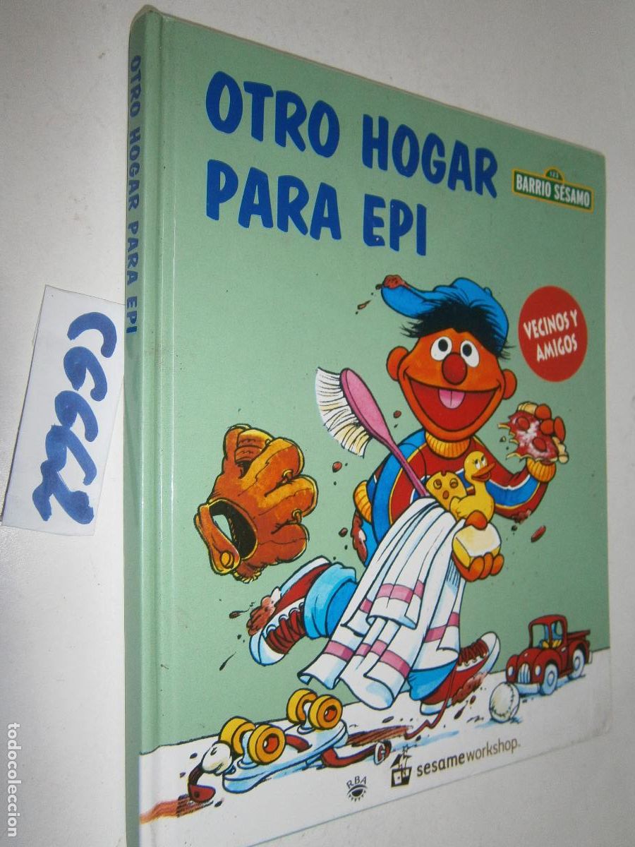 Libros de segunda mano: COLECCION BARRIO SESAMO - OTRO HOGAR PARA EPI
