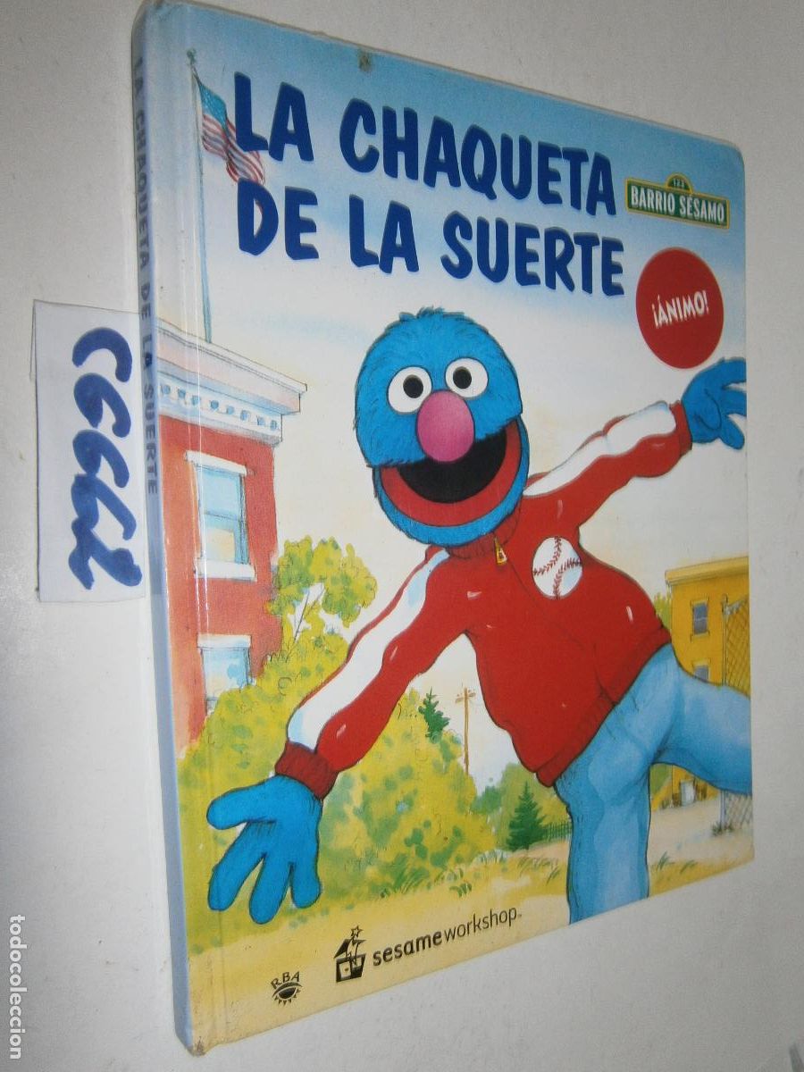 Libros de segunda mano: COLECCION BARRIO SESAMO - LA CHAQUETA DE LA SUERTE