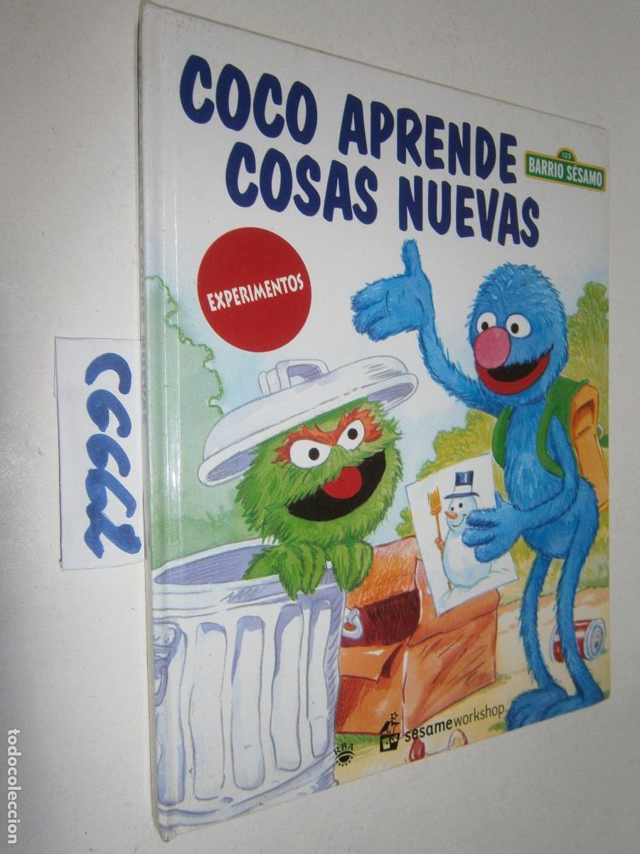 Libros de segunda mano: COLECCION BARRIO SESAMO - COCO APRENDE COSAS NUEVAS