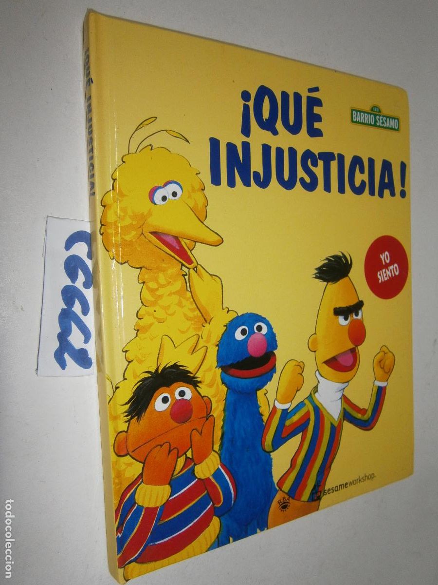 Libros de segunda mano: COLECCION BARRIO SESAMO - QUE INJUSTICIA