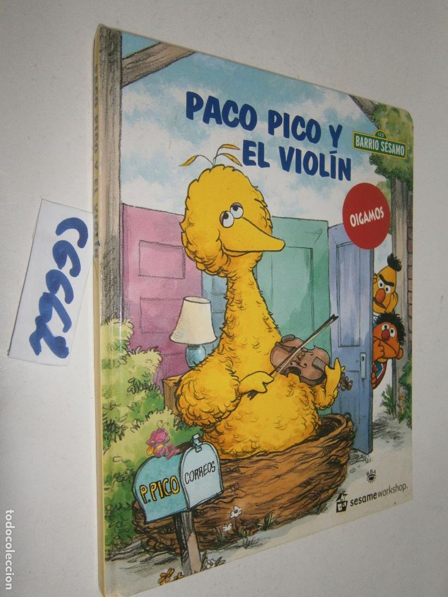 Libros de segunda mano: COLECCION BARRIO SESAMO - PACO PICO Y EL VIOLIN
