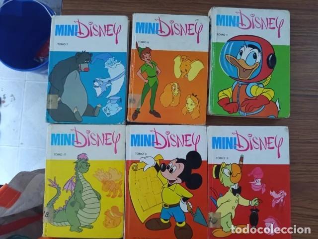 Libros de segunda mano: Colecci&oacute;n Mini Disney &ndash; Lote 6 tomos &ndash; Editorial Everest