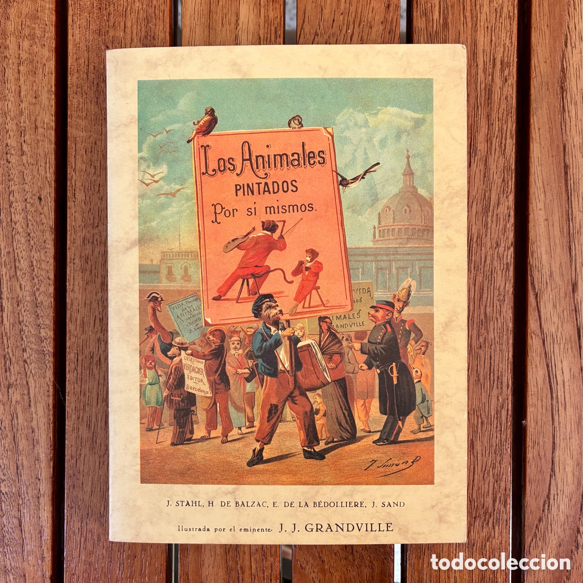 Libros de segunda mano: Los animales pintados por s&iacute; mismos - J. Ola&ntilde;eta - 1984 Facs&iacute;mil