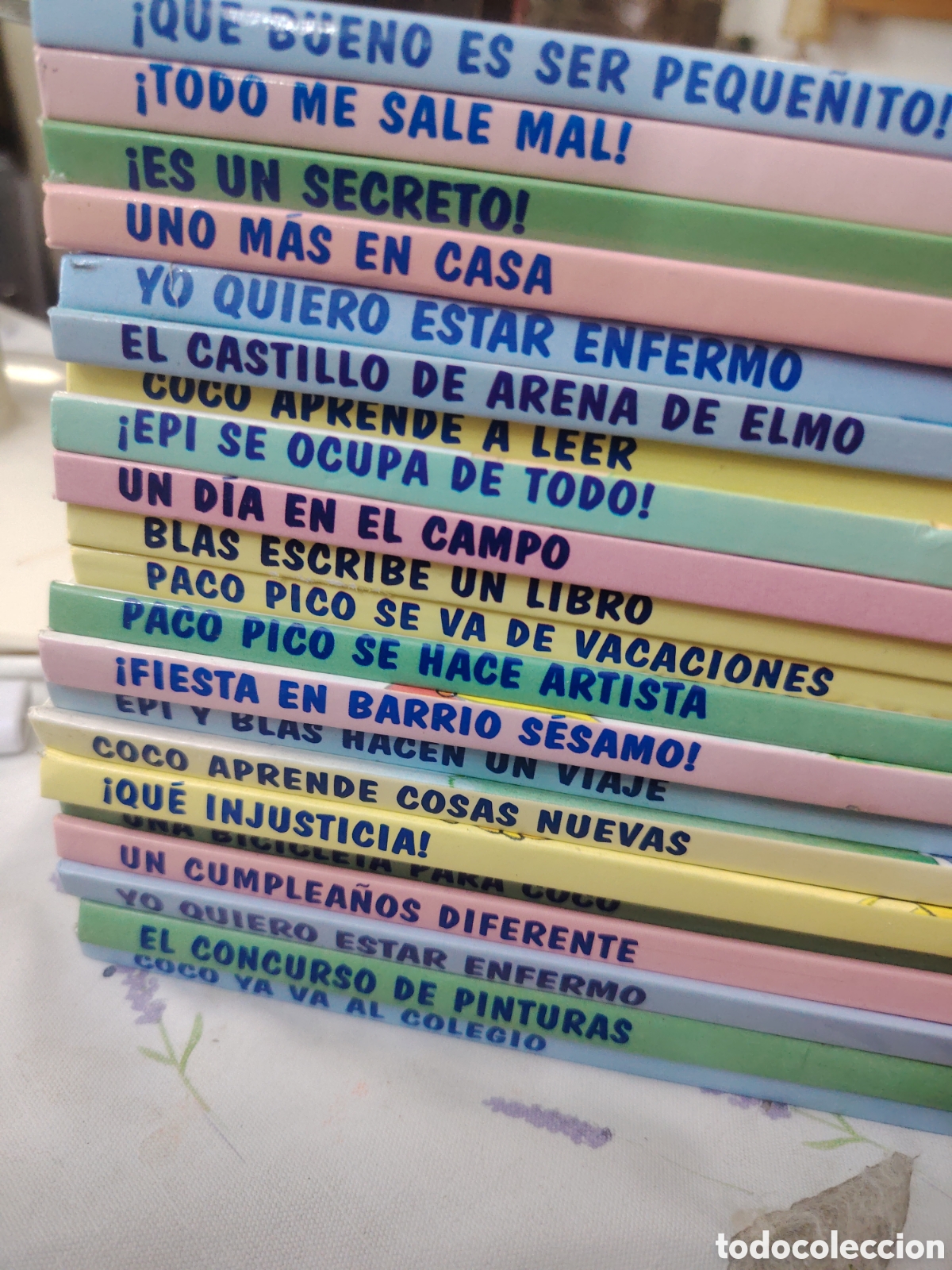 Libros de segunda mano: BONITA COLECCI&Oacute;N DE BARRIO S&Eacute;SAMO - APRENDE DIVIRTI&Eacute;NDOTE - 20 TOMOS - RBA - 1988 - BARCELONA -