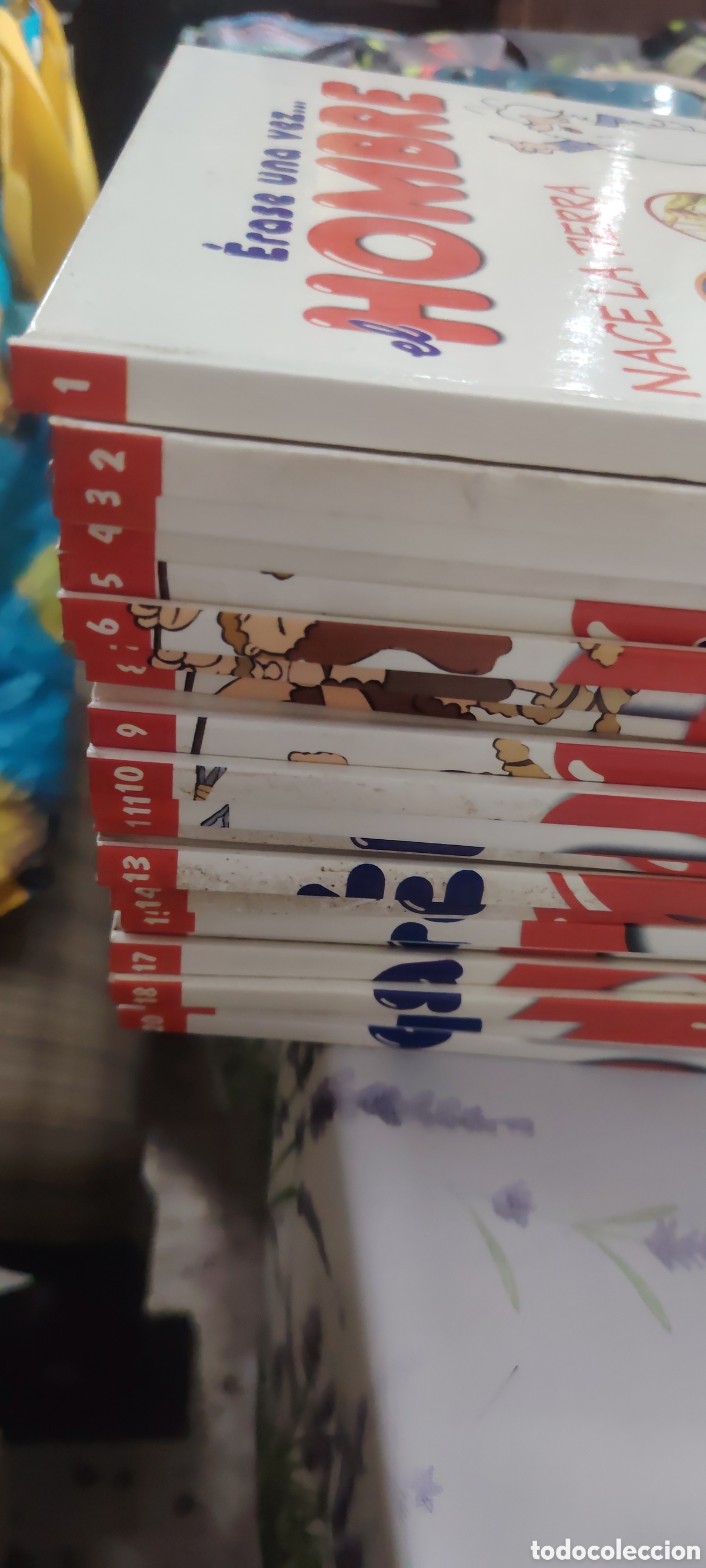 Libros de segunda mano: Erase una vez el hombre del 1 al 20 - Foto 3