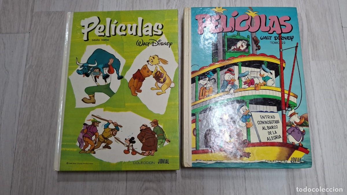 Libros de segunda mano: 2 Libros Pel&iacute;culas Walt Disney Vintage &ndash; Colecci&oacute;n Jovial ERSA