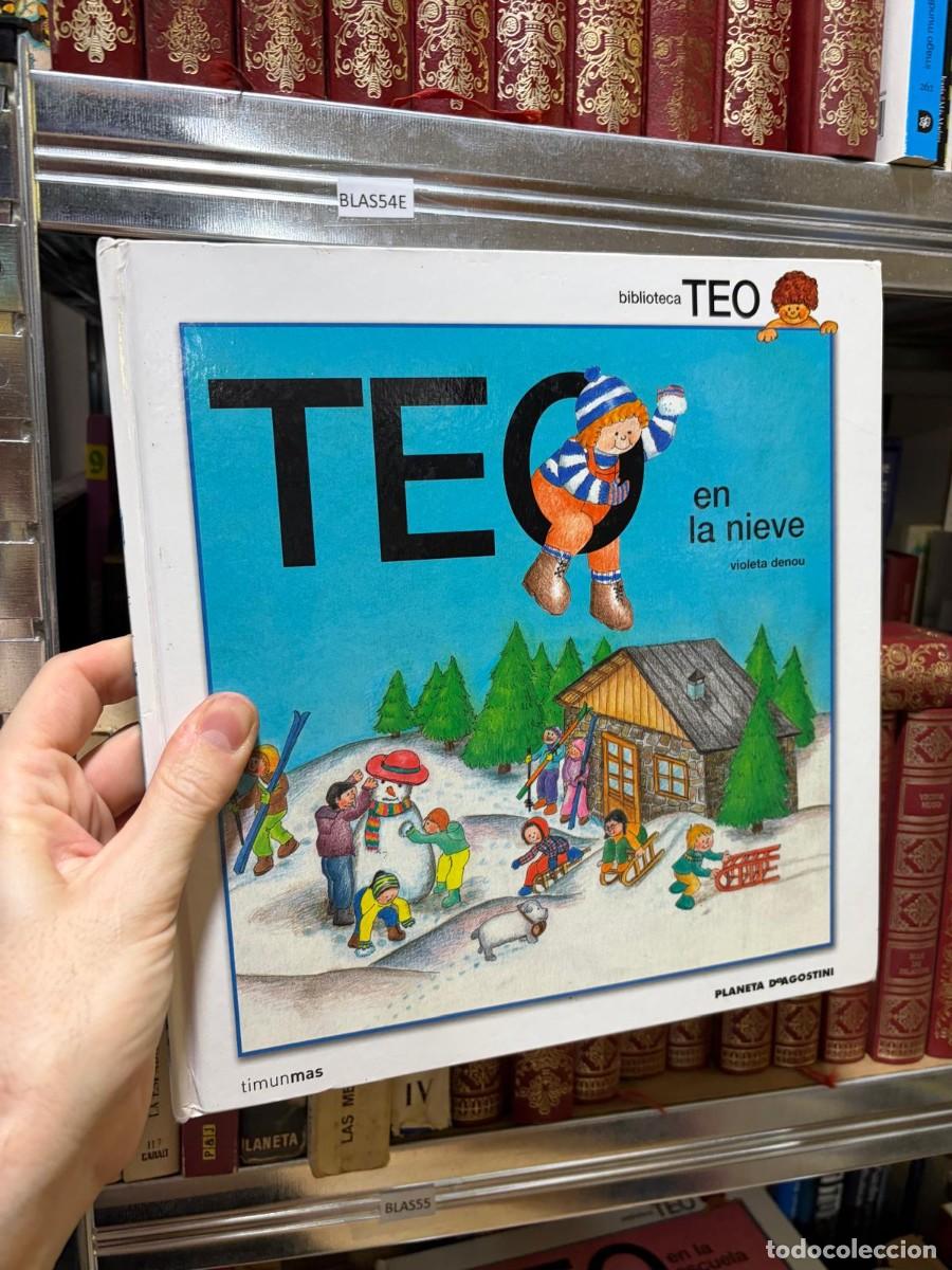 Libros de segunda mano: BLAS54E Violeta Denou &mdash; Teo en la nieve &mdash; Timun Mas.