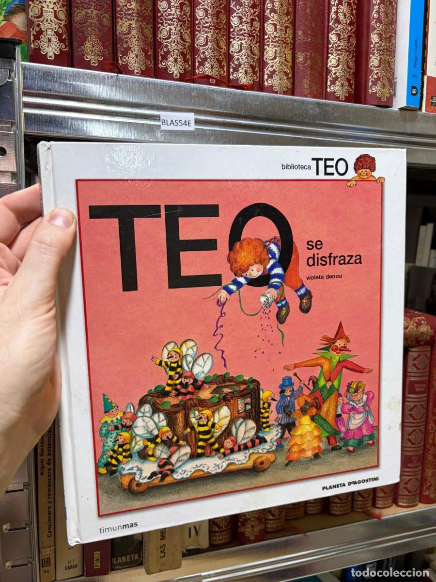 Libros de segunda mano: BLAS54E Violeta Denou &mdash; Teo se disfraza &mdash; Timun Mas. - Foto 1