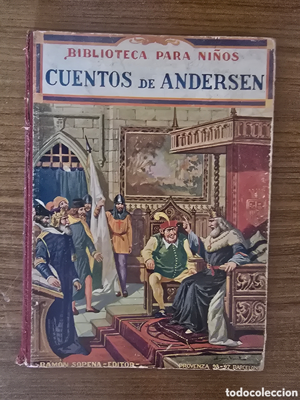 Libros de segunda mano: BIBLIOTECA PARA NI&Ntilde;OS, CUENTOS DE ANDERSEN,RAMON SOPENA,A&Ntilde;O 1936(PREOVENZA)