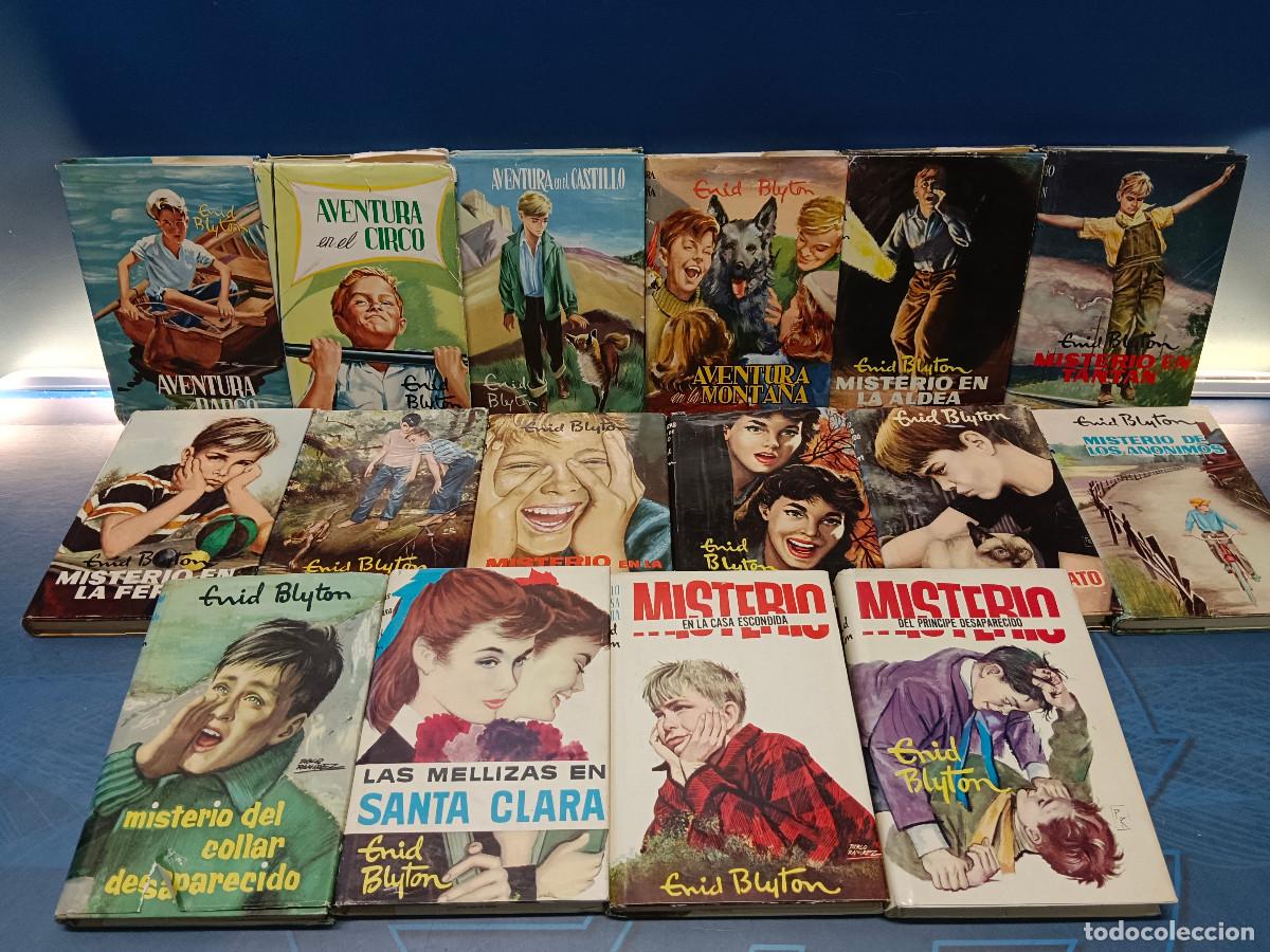 Libros de segunda mano: Lote de 16 libros, cuentos, enid blyton, editorial molina