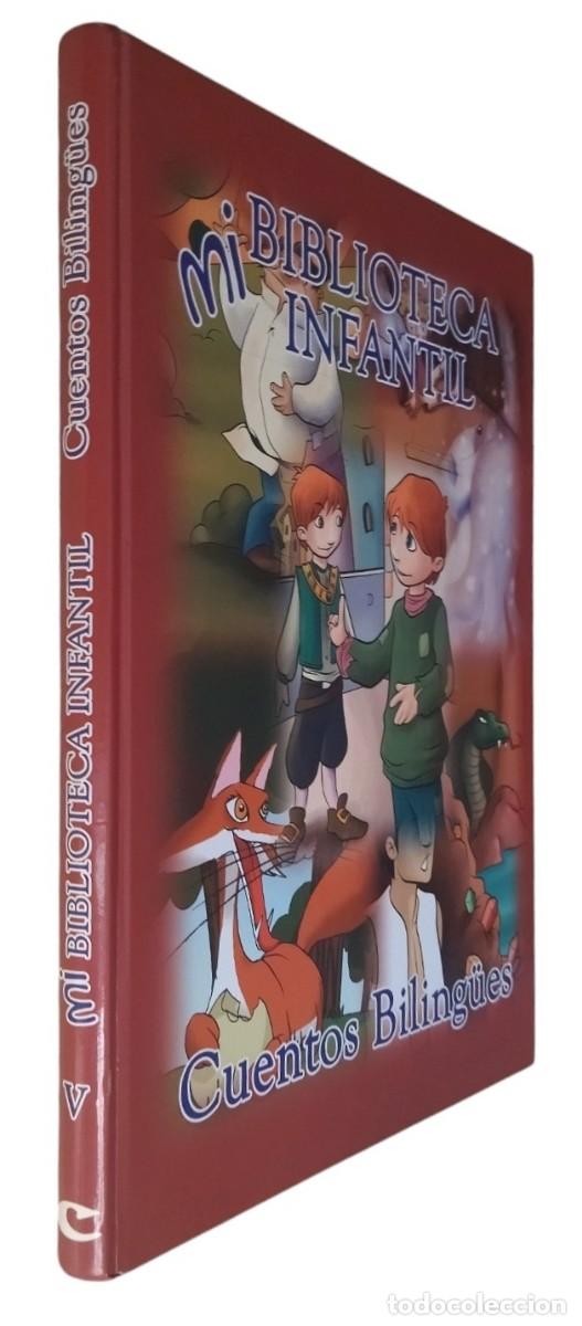 Libros de segunda mano: MI BIBLIOTECA INFANTIL - CUENTOS BILING&Uuml;ES - VOLUMEN V. GRUPO CULTURAL. EXCELENTE ESTADO.