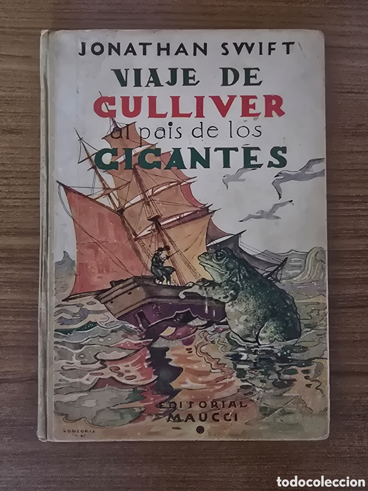 Livros em segunda m&atilde;o: VIAJE DE GULLIVER AL PAIS DE LOS GIGANTES, (EDITORIAL MAUCCI)