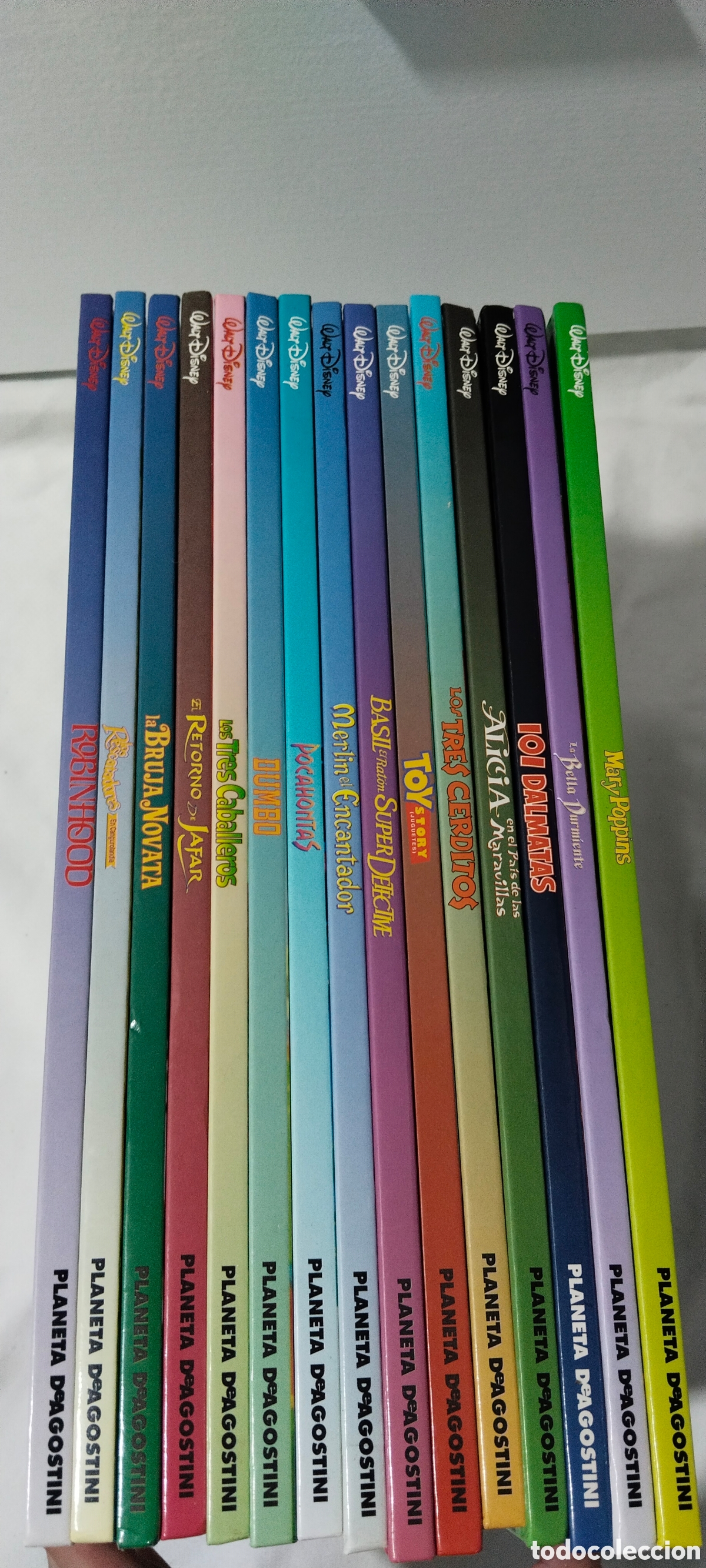 Libros de segunda mano: Lote 15 libros Disney Grandes &Eacute;xitos 1996