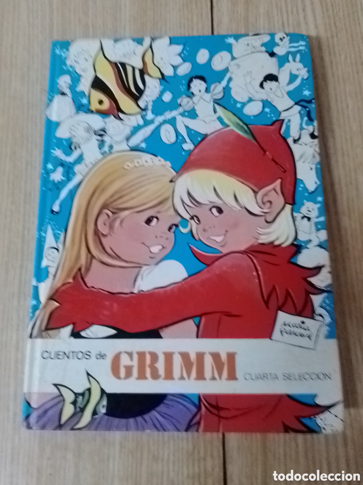 Libros de segunda mano: Libro Cuentos de Grimm cuarte edicion
