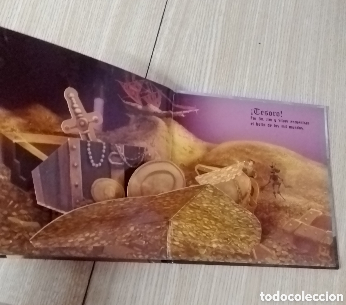 Libros de segunda mano: Libro El planeta del tesoro. La aventura. Disney - Foto 4