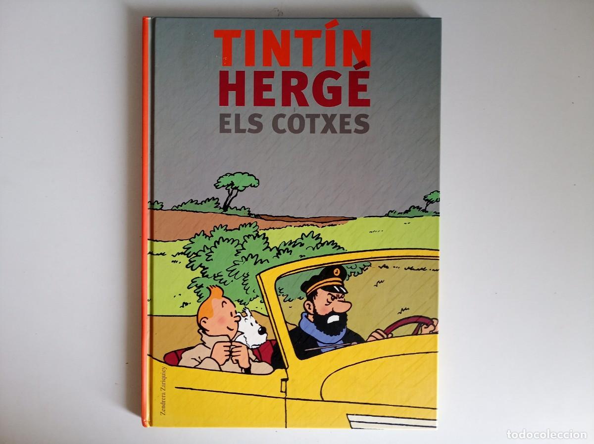 Libros de segunda mano: TINTIN. HERG&Eacute;. ELS COTXES. 2007. FOLI. MOLT IL.LUSTRAT. LIBRO RARO.