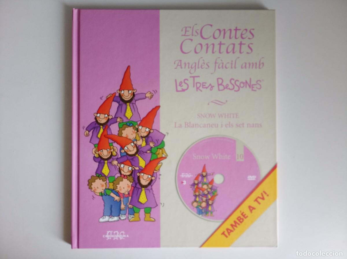 Libros de segunda mano: ELS CONTES CONTATS. ANGL&Egrave;S F&Agrave;CIL AMB LES TRES BESSONES. FOLI. MOLT IL.LUSTRAT.