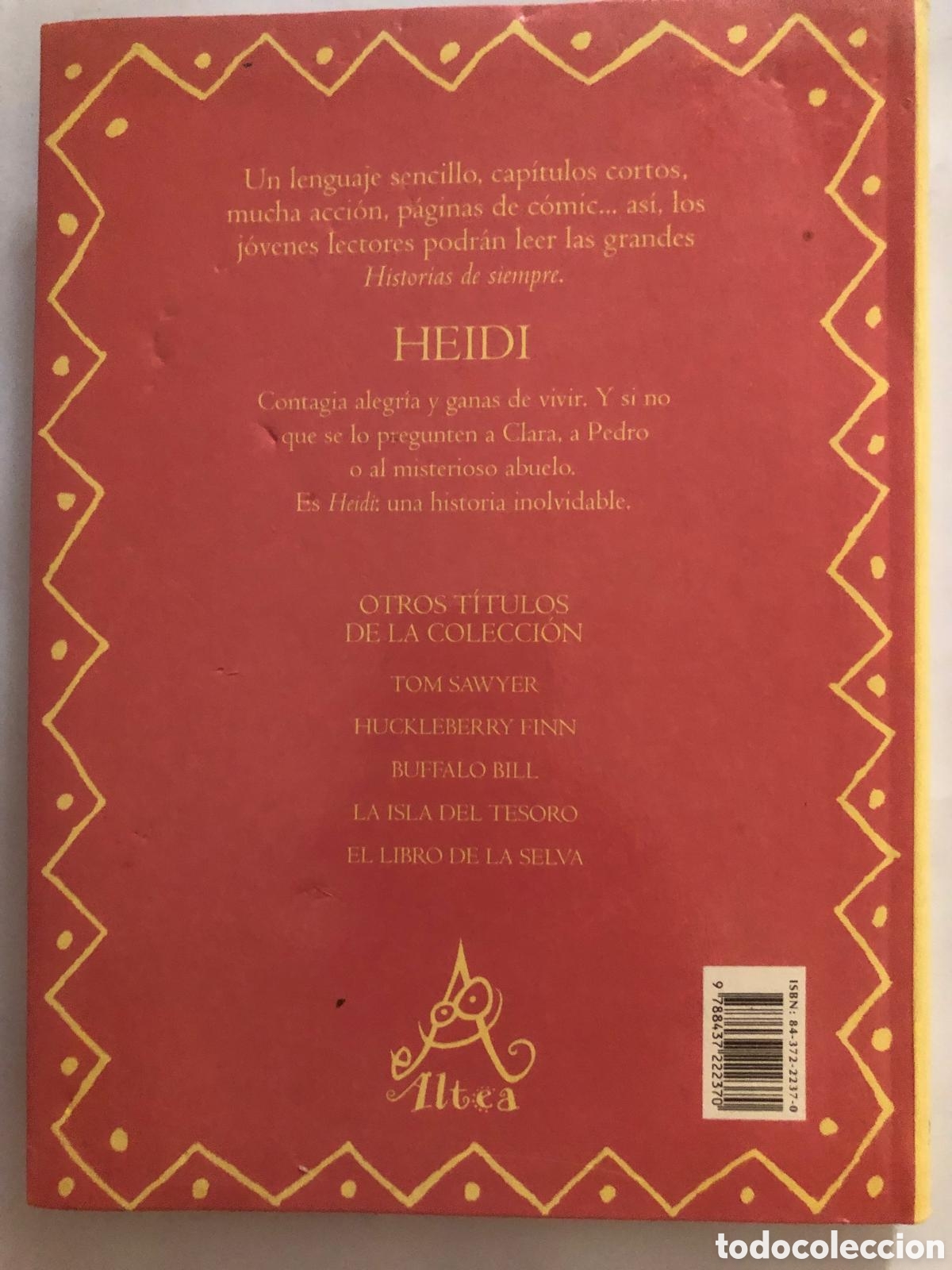 Libros de segunda mano: Heidi - Johanna Spyri - Foto 2