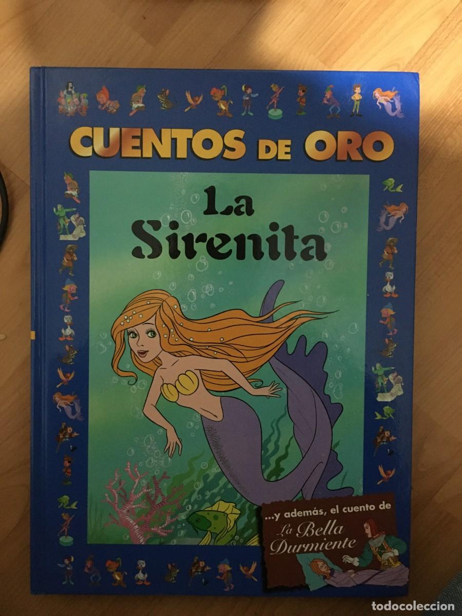 Libros de segunda mano: CUENTOS DE ORO. La bella durmiente. La sirenita - Foto 2