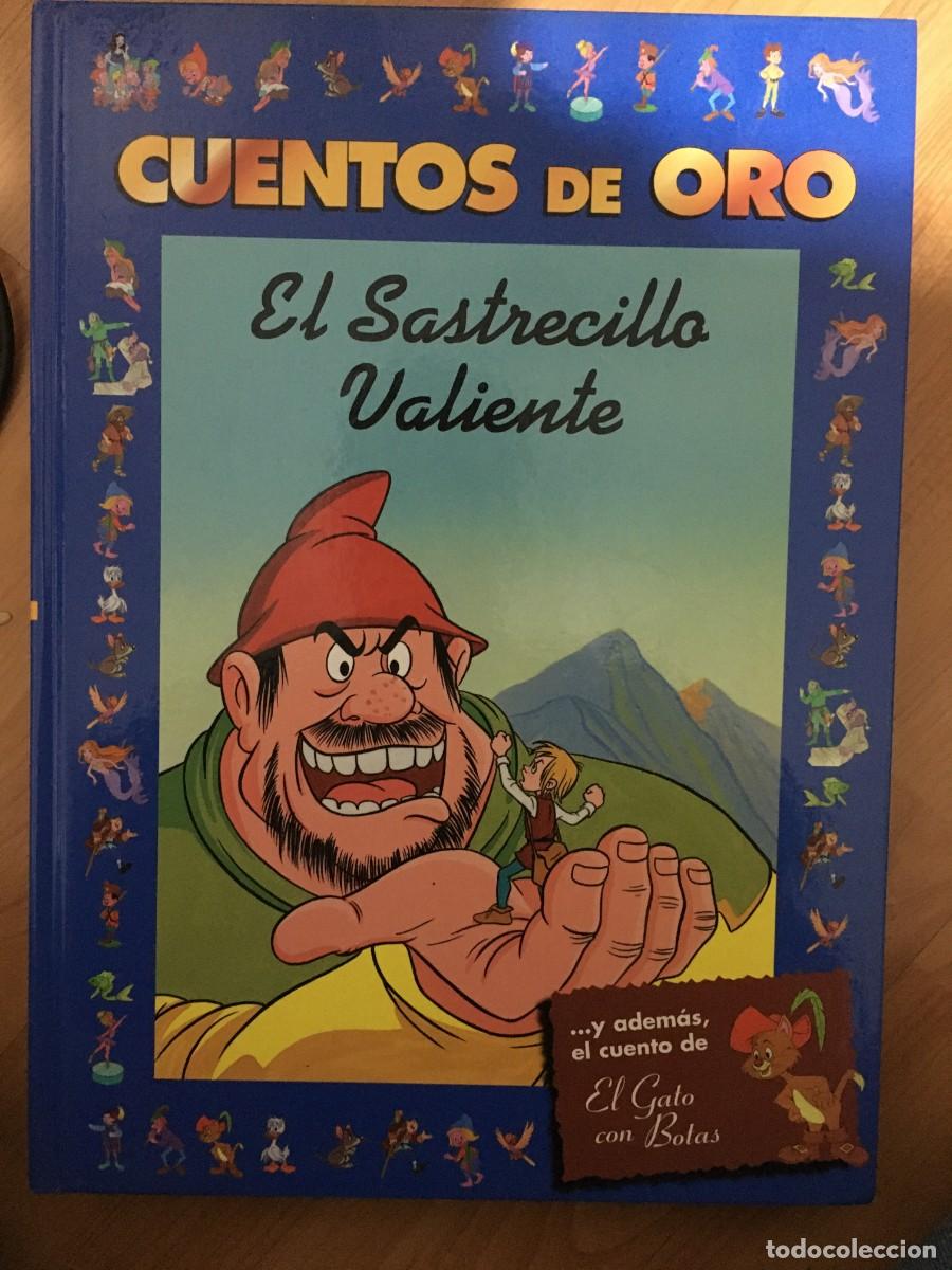 Libros de segunda mano: CUENTOS DE ORO. El sastrecillo valiente-El gato con botas - Foto 1