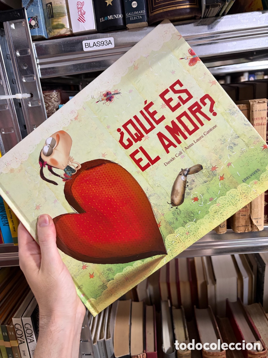 Livros em segunda m&atilde;o: Blas93A &iquest;Qu&eacute; es el amor?. Davide Cali / Anna Laura Cantone.
