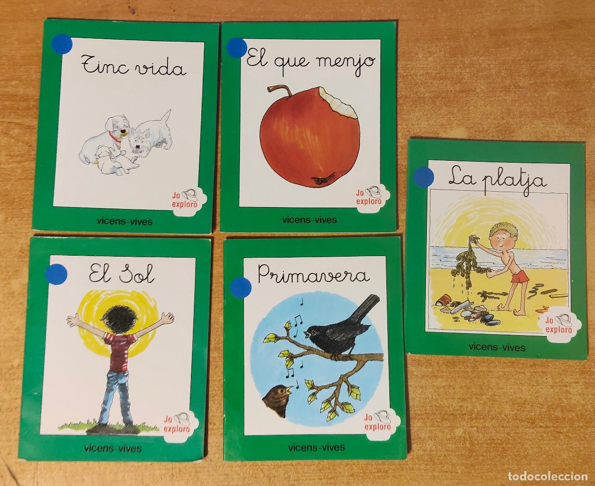 Libros de segunda mano: el que menjo - la serie &rdquo; Jo exploro &rdquo; - editorial Vicens Vives, - 5 libros - buen estado