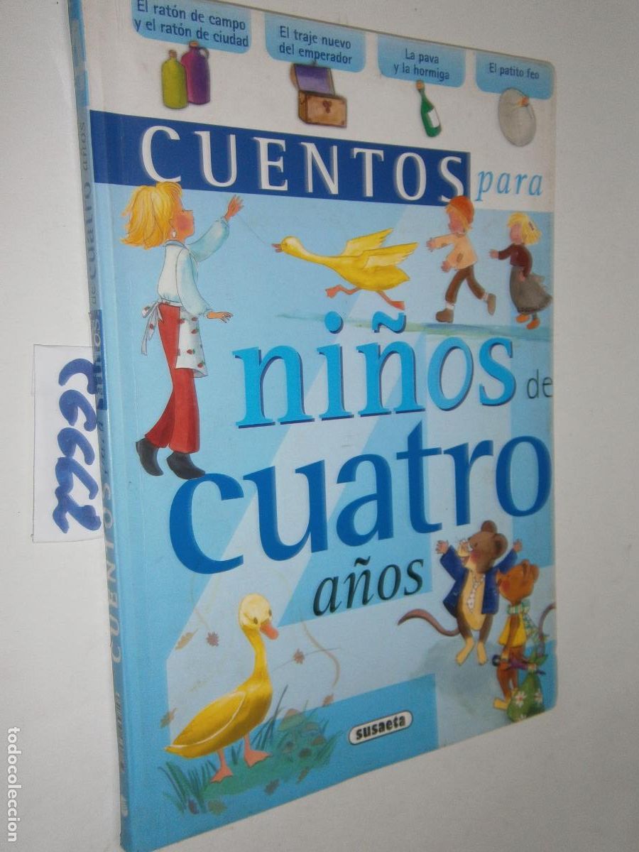 Libros de segunda mano: CUENTOS PARA NI&Ntilde;OS DE CUATRO A&Ntilde;OS