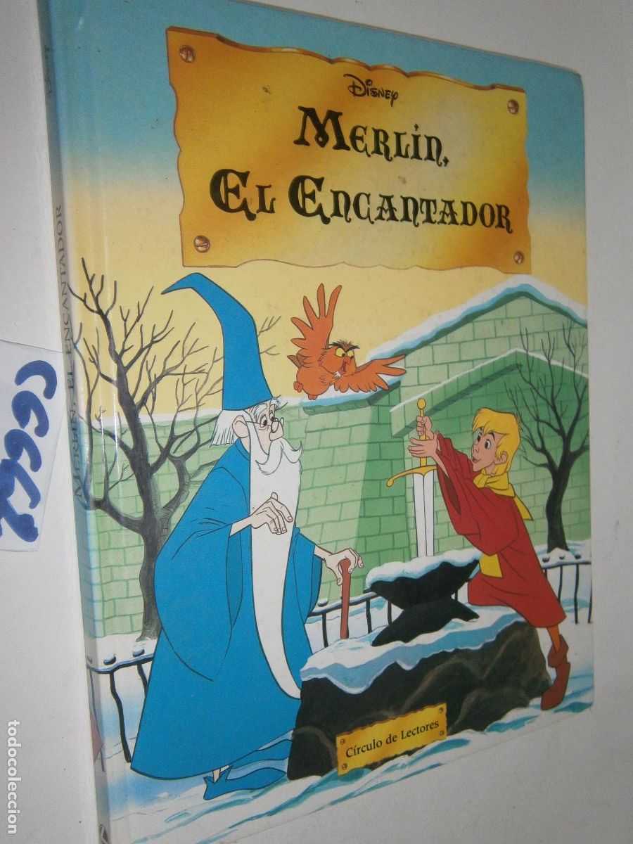 Libros de segunda mano: CUENTO DISNEY - MERLIN EL ENCANTADOR