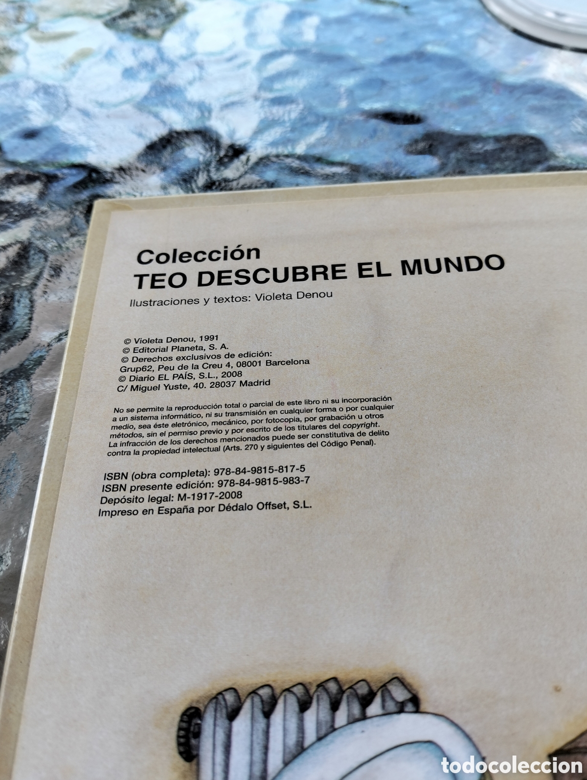 Libros de segunda mano: Teo juega en casa . El pais - Foto 2