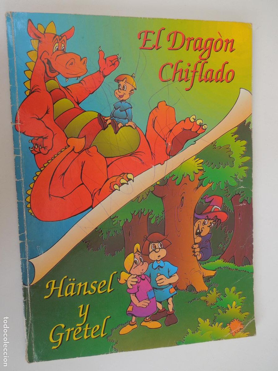 Libros de segunda mano: EL DRAGON CHIFLADO - H&Auml;NSEL Y GRETEL - CUENTOS CLASISOS IRATXO