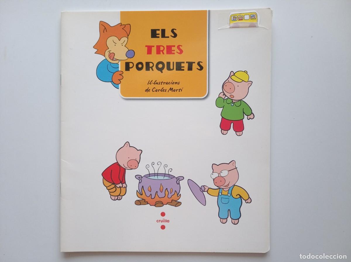 Libros de segunda mano: ELS TRES PORQUETS. EDITORIAL CRU&Iuml;LLA. FOLI. MOLT IL.LUSTRAT.