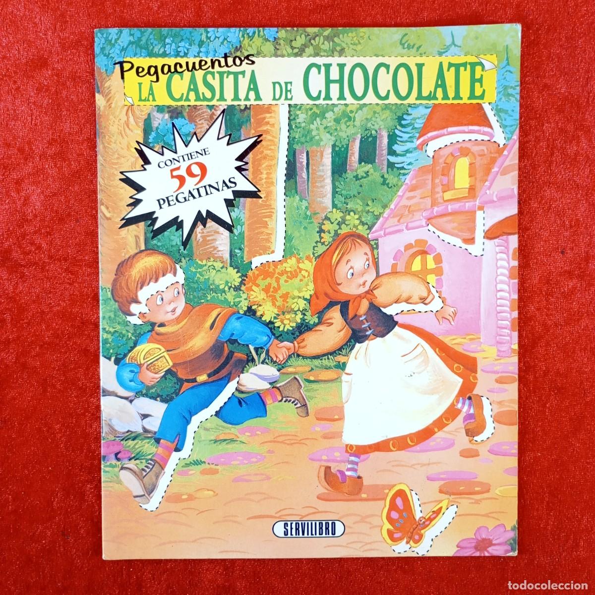 Gebrauchte B&uuml;cher: LA CASITA DE CHOCOLATE - PEGACUENTOS - CONTIENE 59 PEGATINAS - SERVILIBRO / 1851