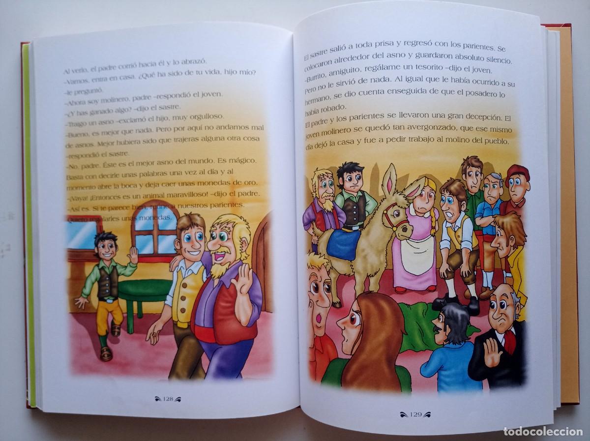 Libros de segunda mano: CUENTOS DE LOS HERMANOS GRIMM. FOLIO. MUY ILUSTRADO. - Foto 2