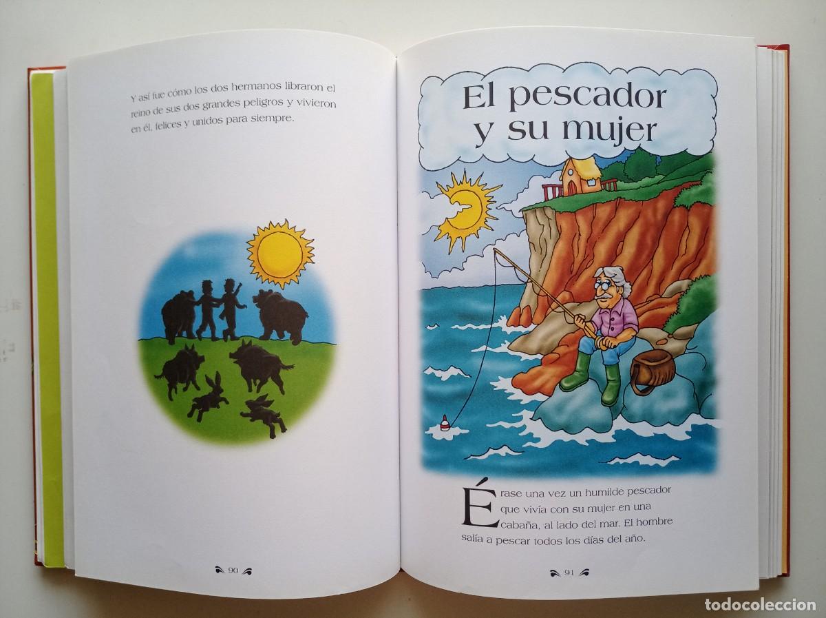 Libros de segunda mano: CUENTOS DE LOS HERMANOS GRIMM. FOLIO. MUY ILUSTRADO. - Foto 3